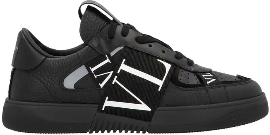 Giày Valentino Low-Top Calfskin VL7N All Black WY2S0C58WRQ0NO