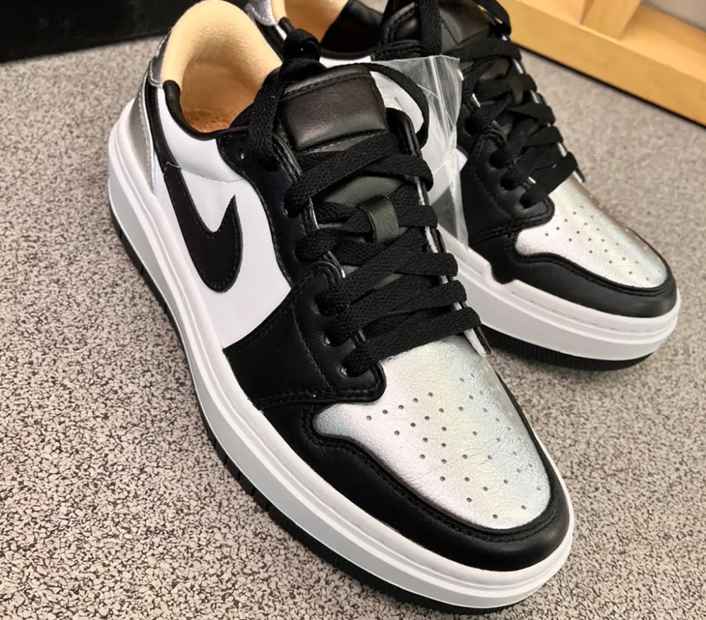 Giày Nike Air Jordan 1 Elevate Low SE 'Silver Toe' DQ8561-001 - Ảnh 5