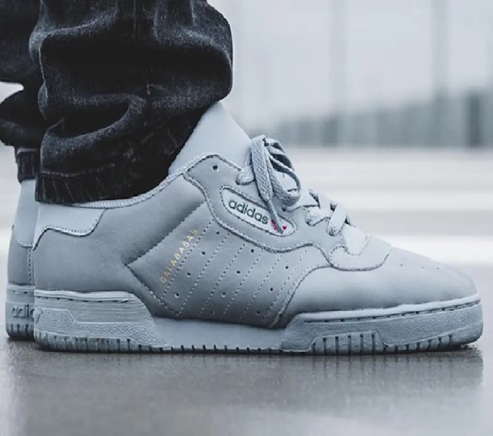 Giày Adidas Yeezy Powerphase Calabasas 'Grey' CG6422 - Ảnh 4