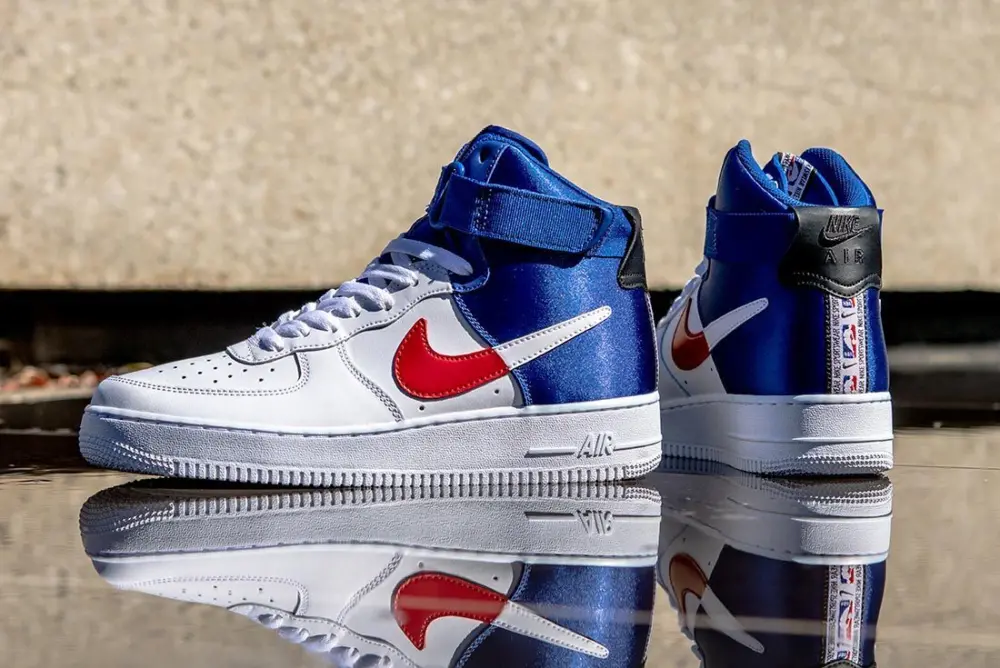 Giày Nike Air Force 1 High NBA 'Lakers' BQ4591-101 - Ảnh 4