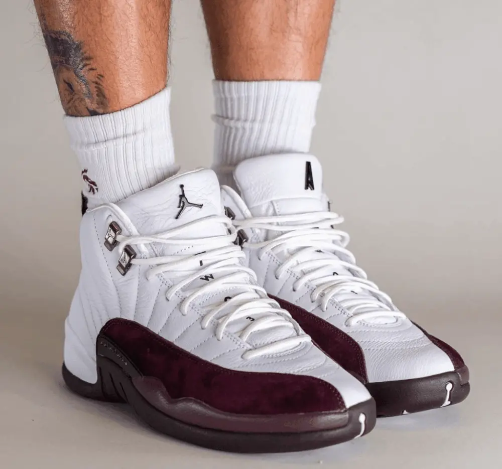 Giày Nike Air Jordan 12 x A Ma Maniére Retro 'White' DV6989-100 - Ảnh 4