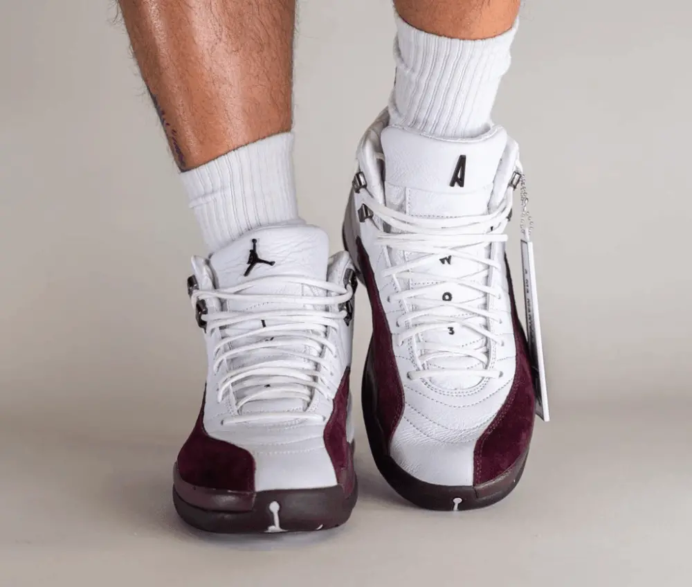 Alternative view of Giày Nike Air Jordan 12 x A Ma Maniére Retro 'White' DV6989-100