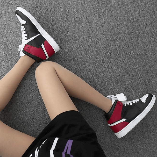 Giày Nike Air Jordan 1 Mid Noble Red BQ6472-016 - Ảnh 3