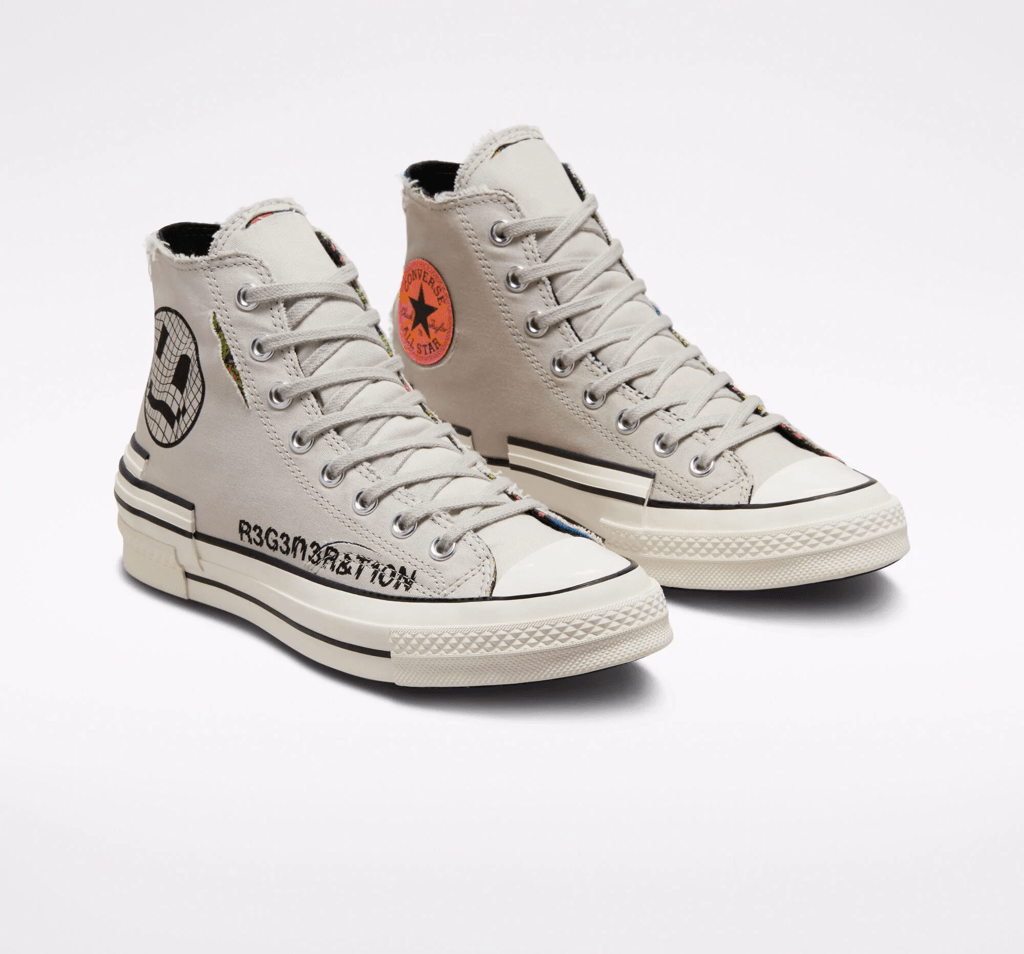 Giày Converse Chuck 70 High Hacked Heel 'Grey' A00730C - Ảnh 6