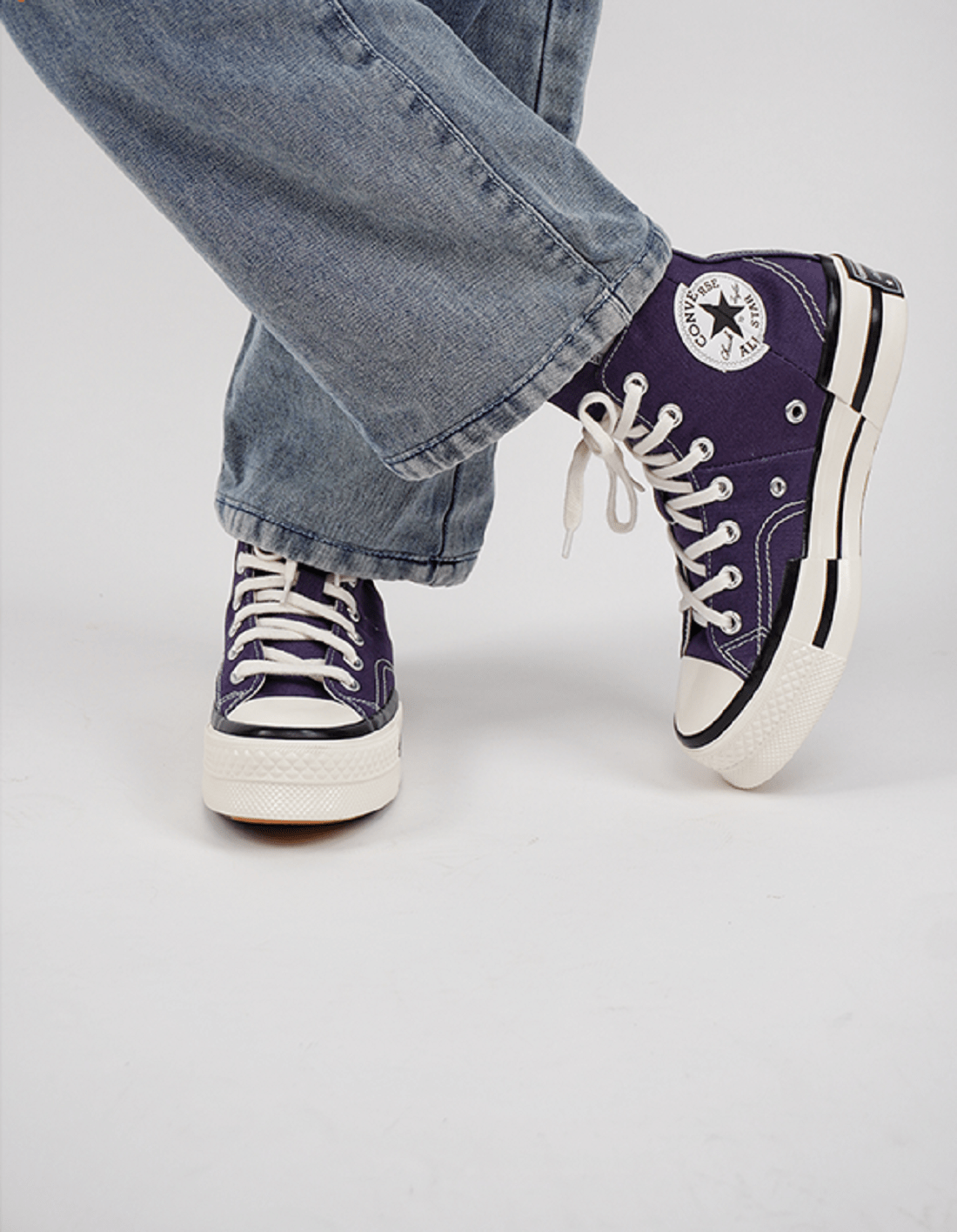 Giày Converse Chuck 70 Plus 'Purple' A00866C - Ảnh 3