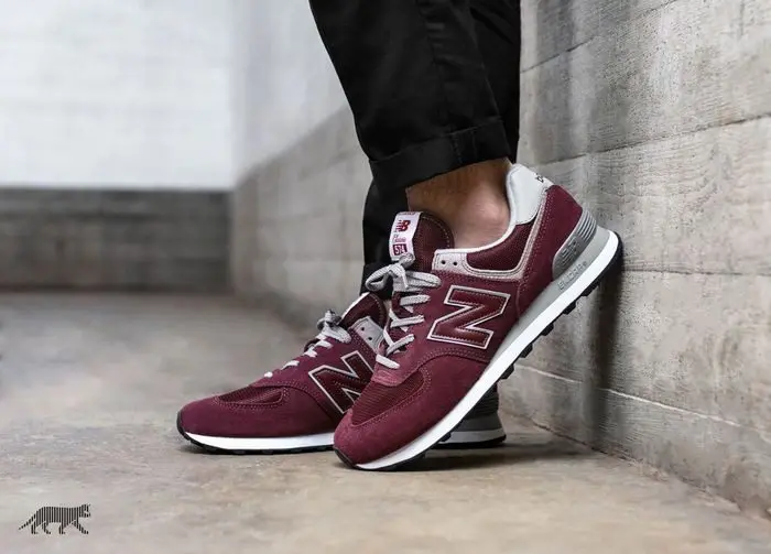 Giày New Balance 574 'Burgundy' ML574EGB - Ảnh 3