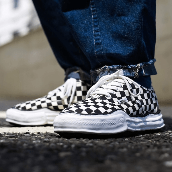 Giày Maison Mihara Yasuhiro Baker 'Black White' A02FW704-BLKWHT - Ảnh 2