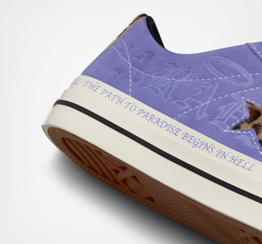 Giày Converse One Star Ox x Sean Pablo ‘Wild Lilac’ A04371C - Ảnh 4