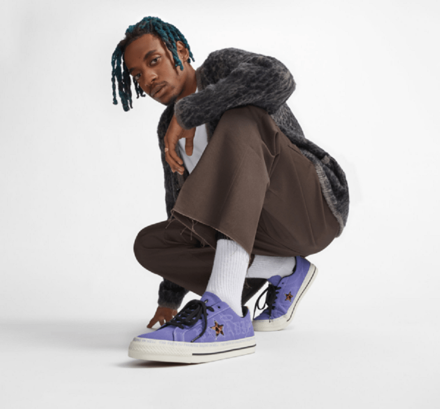 Giày Converse One Star Ox x Sean Pablo ‘Wild Lilac’ A04371C - Ảnh 3