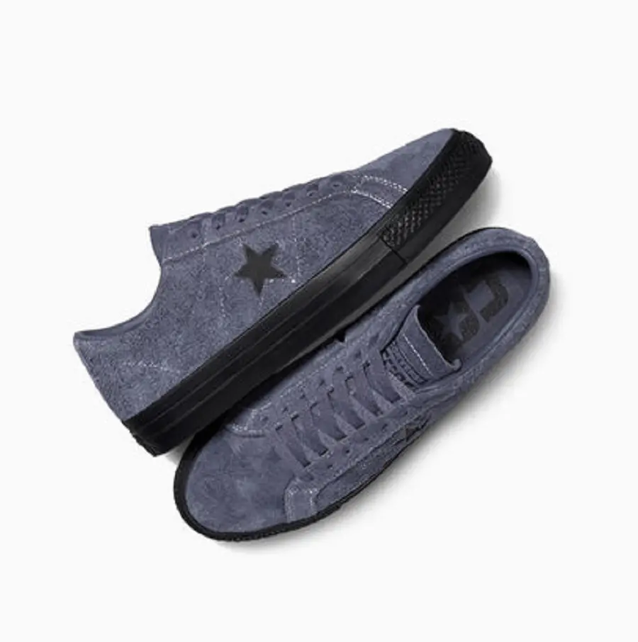 Giày Converse One Star Pro Vintage Suede 'Dark Moth' A04610C - Ảnh 4