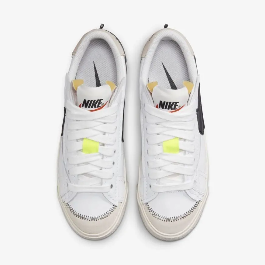 Giày Nike Blazer Low Jumbo White Black DQ1470-101 - Ảnh 6
