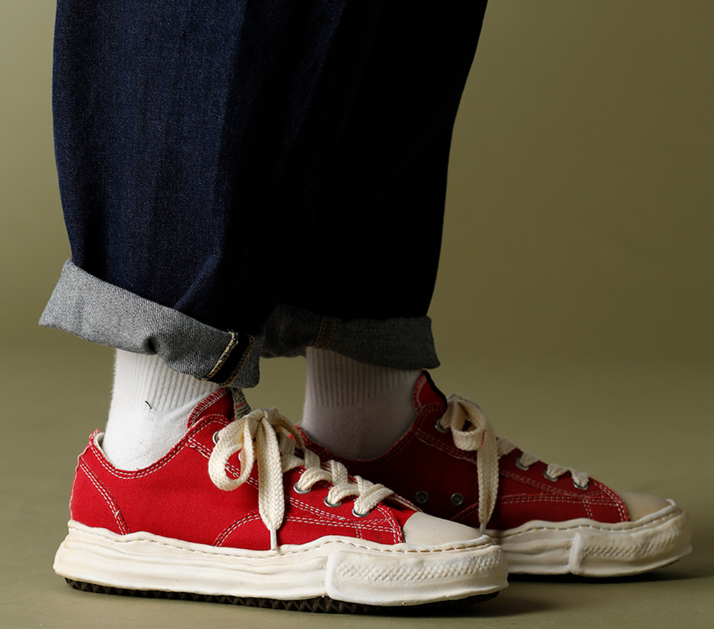 Giày Maison Mihara Yasuhiro Peterson OG Sole 'Red' A07FW718-RED - Ảnh 3