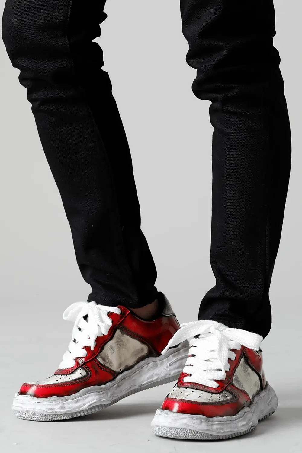 Giày Maison Mihara Yasuhiro Wayne 'Red' A09FW711-RED - Ảnh 3