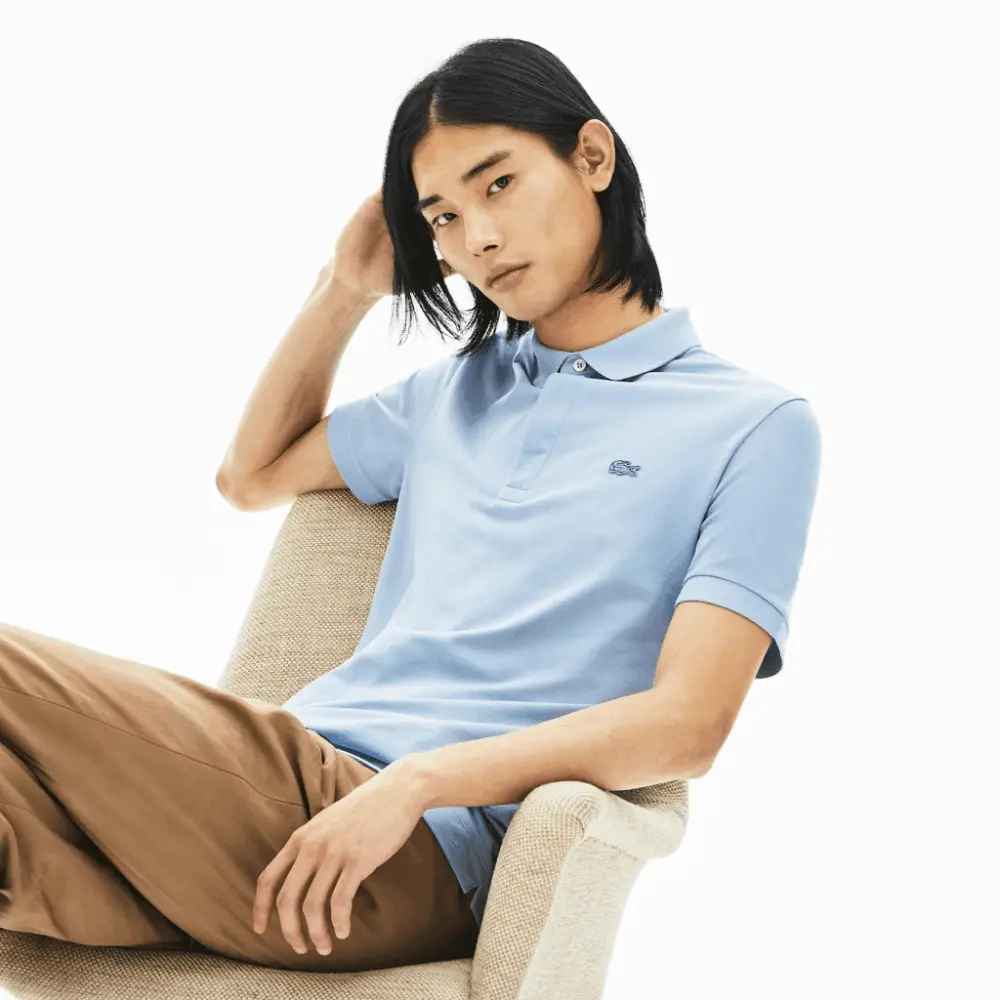 Alternative view of Áo Lacoste Men's Paris Polo Regular Fit Stretch Cotton Piqué PH5522-Z0G