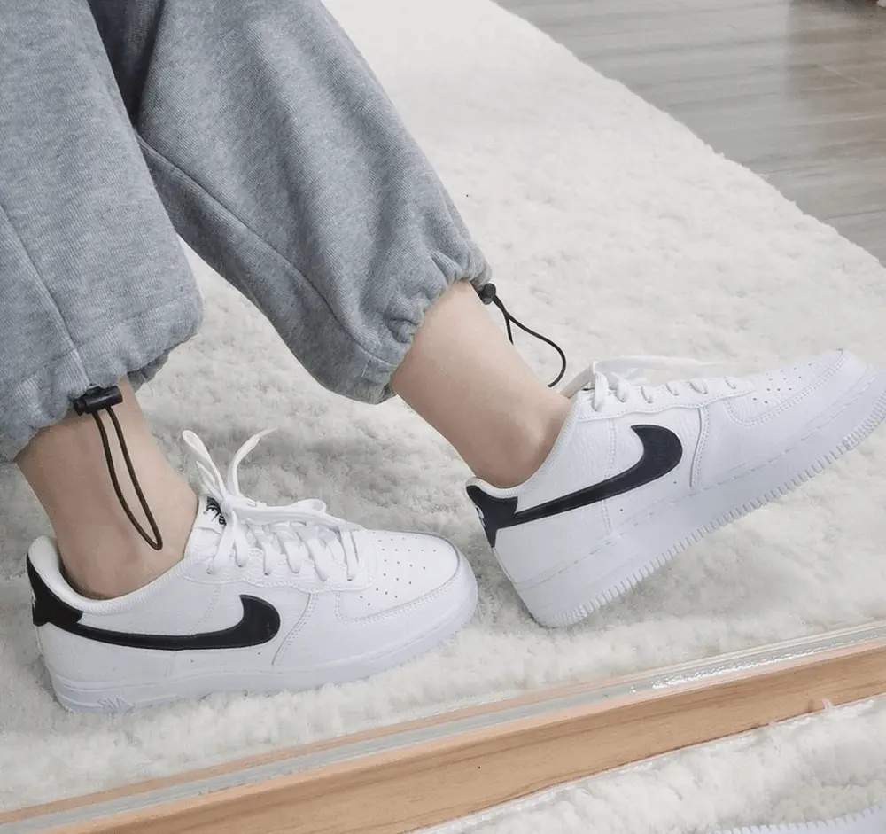 Giày Nike Air Force 1 Low 'White Black' DD8959-103 - Ảnh 4