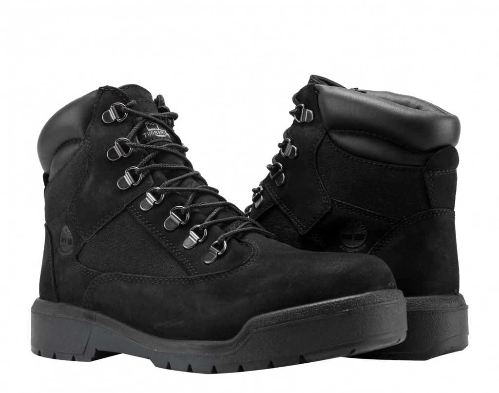 Giày Timberland 6 Inch Field Boot 'Black' TB0A17KC - Ảnh 3