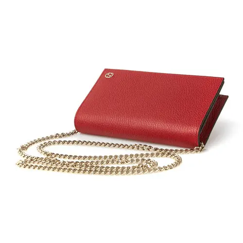 Túi Gucci GG Mini Chain Cross Bag 466506 CAO0G 6420 - Ảnh 3
