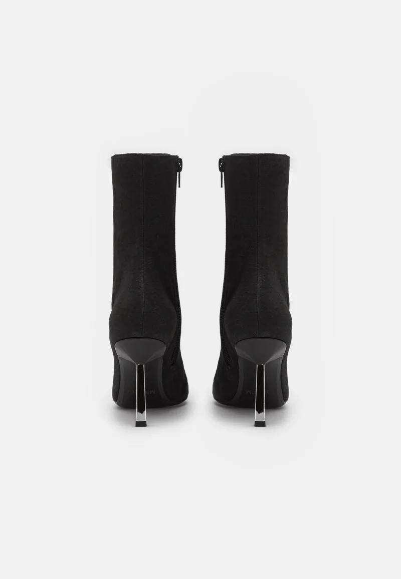 Giày MSIBHV Sasha Ankle Boot Monogram Black 3121BM621 - Ảnh 4