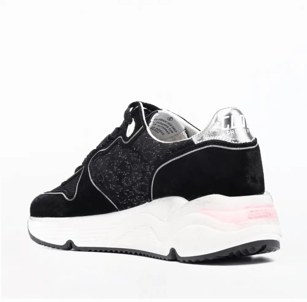 Giày Golden Goose Running Sole Black GWF00126-F001927-90274 - Ảnh 3