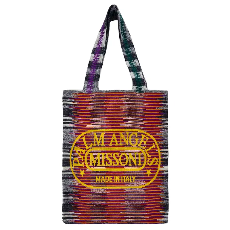Túi Palm Angels x Missoni Knit Shopper PWNA041F21KNI0028418