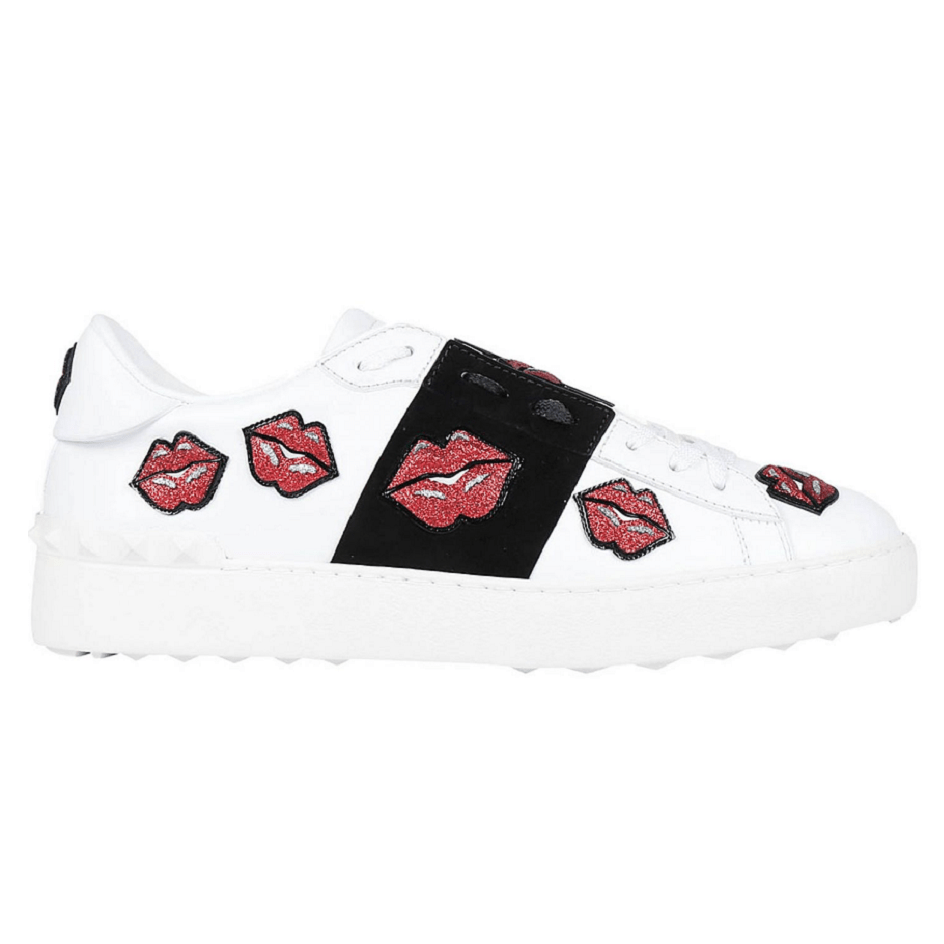 Giày Valentino Patch Open Sneakers QW1S0781 RHH E0M