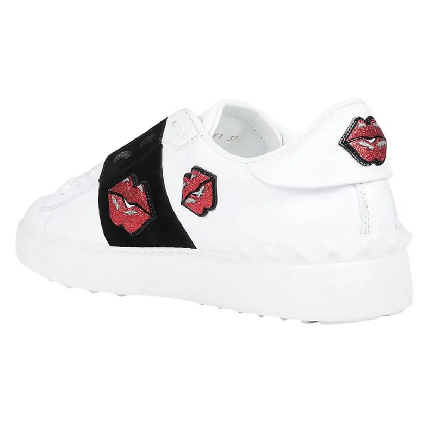 Giày Valentino Patch Open Sneakers QW1S0781 RHH E0M - Ảnh 3