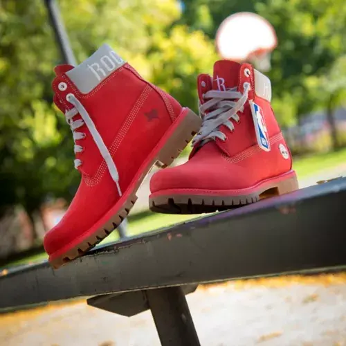 Giày Timberland NBA x 6 Inch Classic Premium Boot 'Houston Rockets' A249E-L61 - Ảnh 4