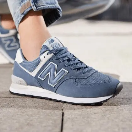 Alternative view of Giày New Balance 574 Retro Sport 'Navy' ML574ERI