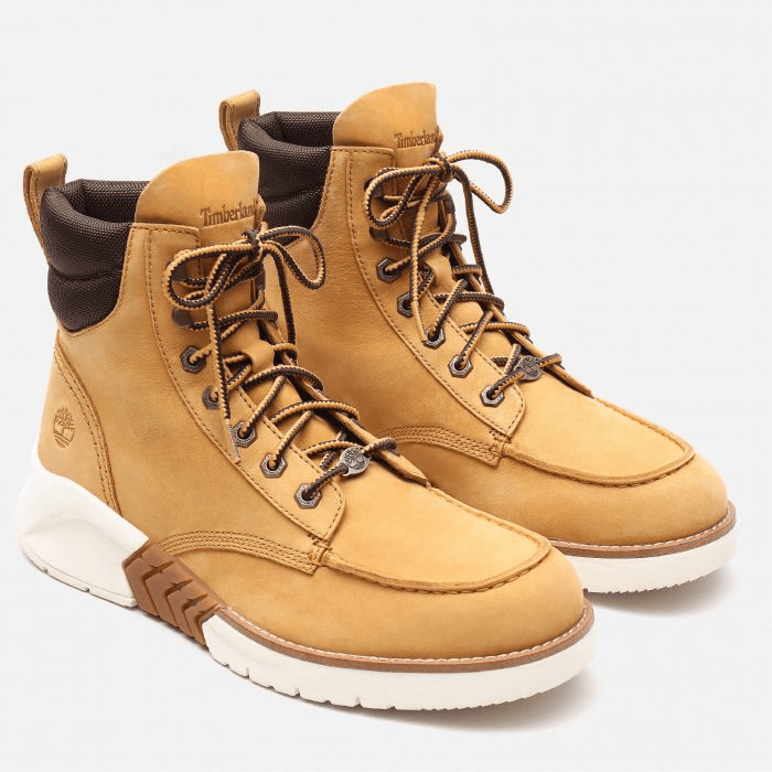 Giày Timberland Booties Leather Yellow A27WC - Ảnh 2