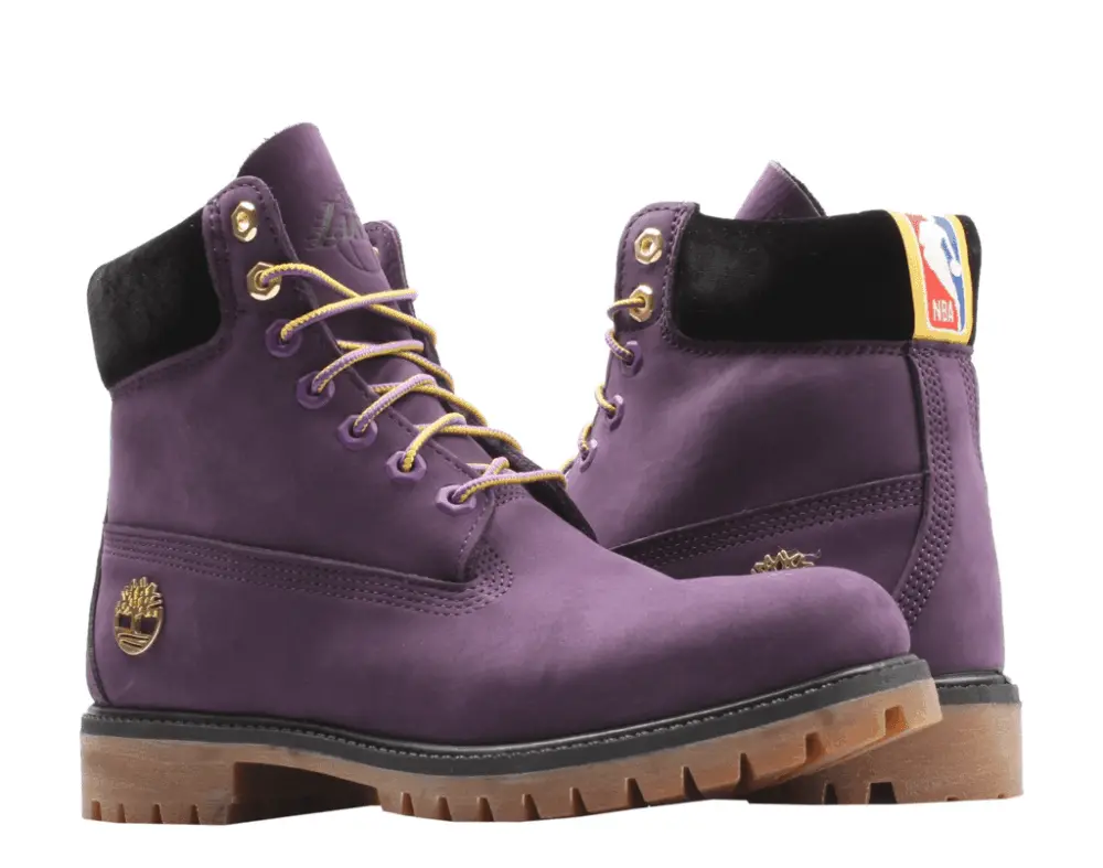 Giày Timberland NBA x 6 Inch Premium 'Los Angeles Lakers' TB0A285H - Ảnh 3
