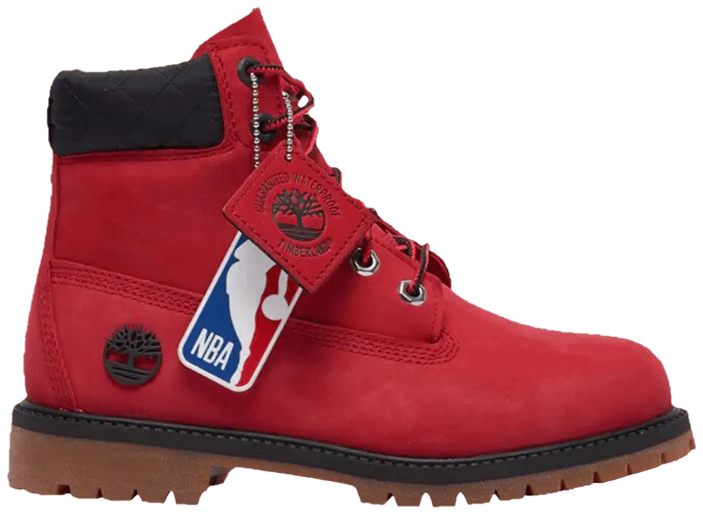 Giày Timberland NBA x 6 Inch Premium Boot Junior 'Bulls' TB0A286QP92