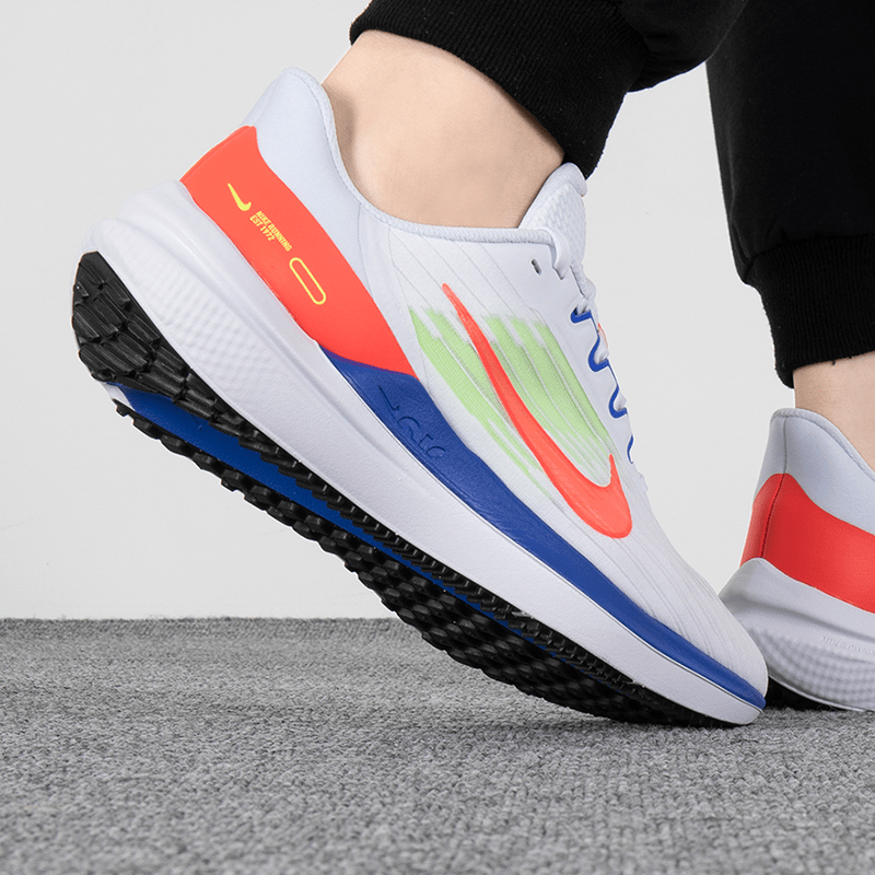 Giày Nike Air Winflo 9 'White Racer Blue Crimson' DX3355-100 - Ảnh 3