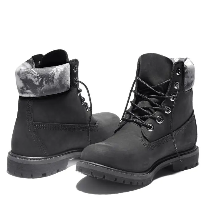 Giày Timberland 6-Inch Premium Waterproof 'Black' A2ESH - Ảnh 3
