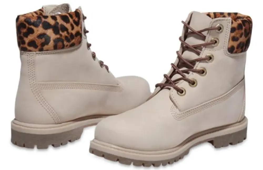 Giày Timberland Women's Safari Cheetah 6-Inch WP Boots A2GY5 - Ảnh 3