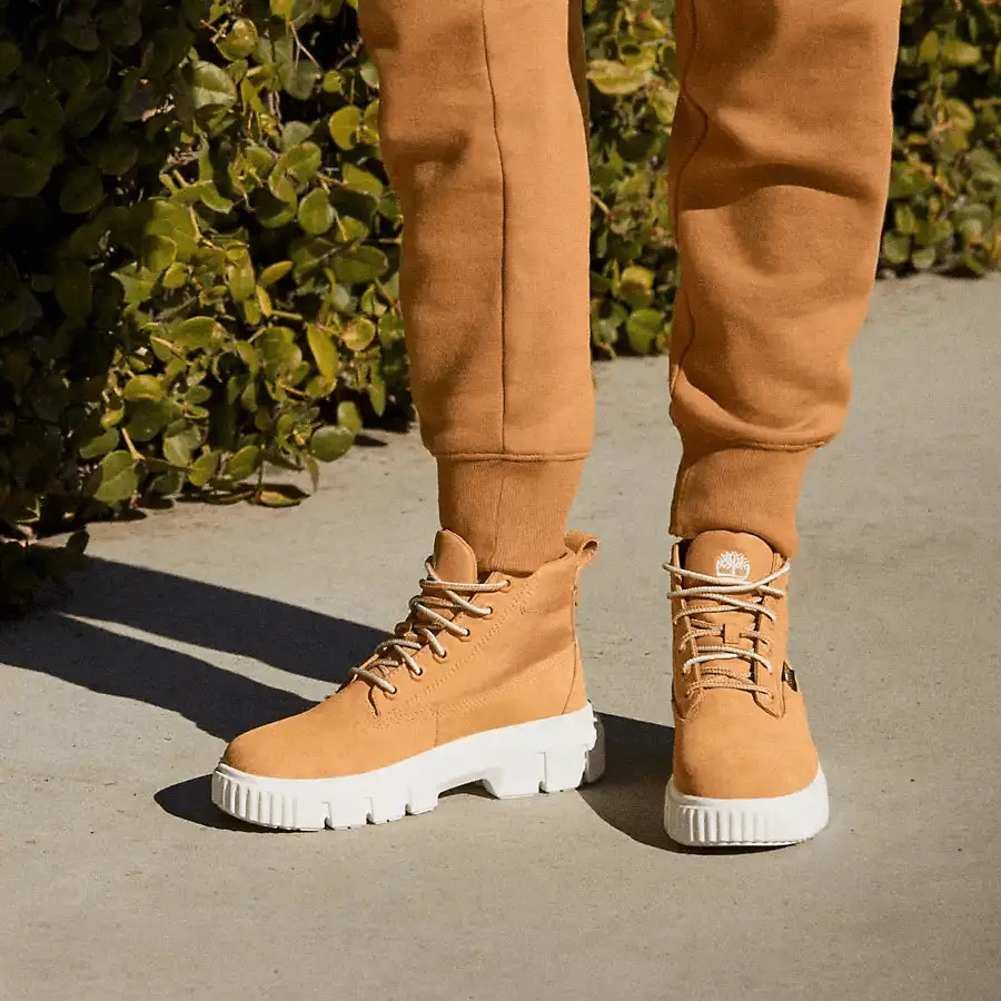 Giày Timberland Greyfield Leather Boot ‘Yellow’ A5P2D - Ảnh 6