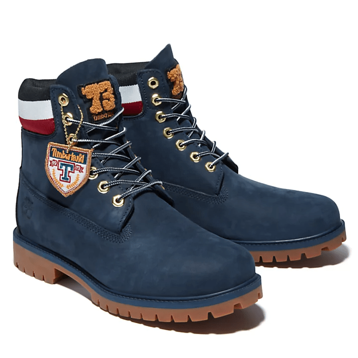 Giày Timberland Heritage 6-Inch Waterproof Boots 'Navy Blue' A2M59019 - Ảnh 3