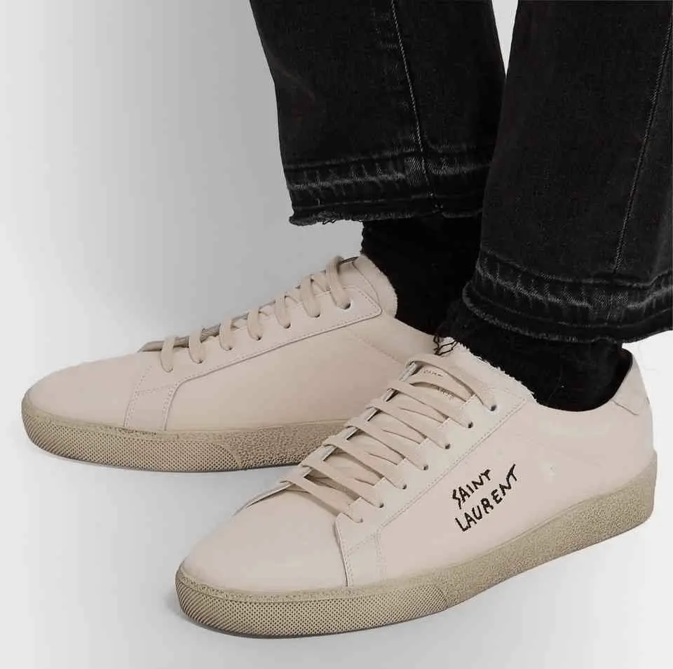 Alternative view of Giày Saint Laurent Court Classic 'Ivory' 611106-GUP10-9113