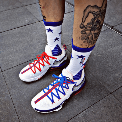 Giày Nike Lebron 17 Low EP 'Tune Squad' CD5006-100 - Ảnh 4