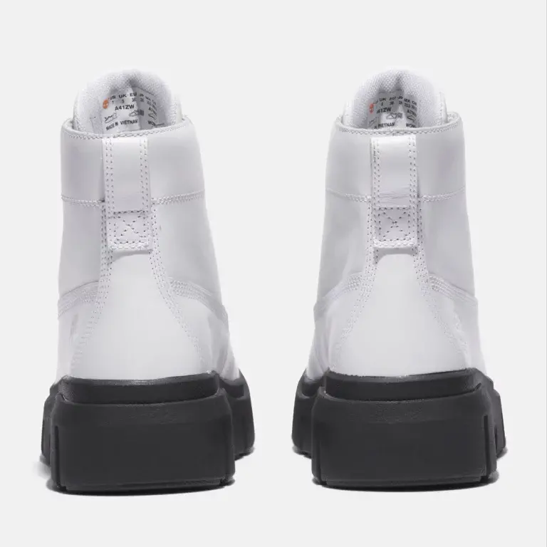 Giày Timberland Greyfield Leather Boot ‘White’ A41ZW-100 - Ảnh 3