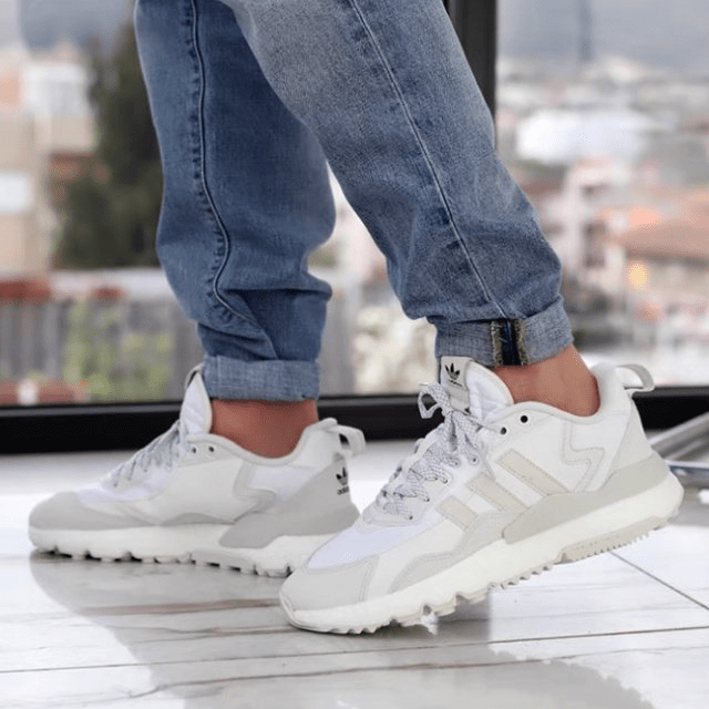 Giày Adidas Nite Jogger Winterized 'Cloud White' FZ3660 - Ảnh 3