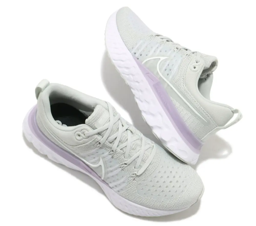 Giày Nike Wmns React Infinity Run Flyknit 2 'Light Silver Lilac' CT2423-005 - Ảnh 4