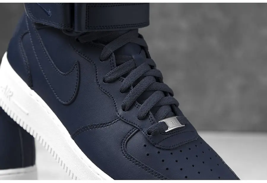 Giày Nike Air Force 1 Mid 07 'Obsidian' 315123-415 - Ảnh 5