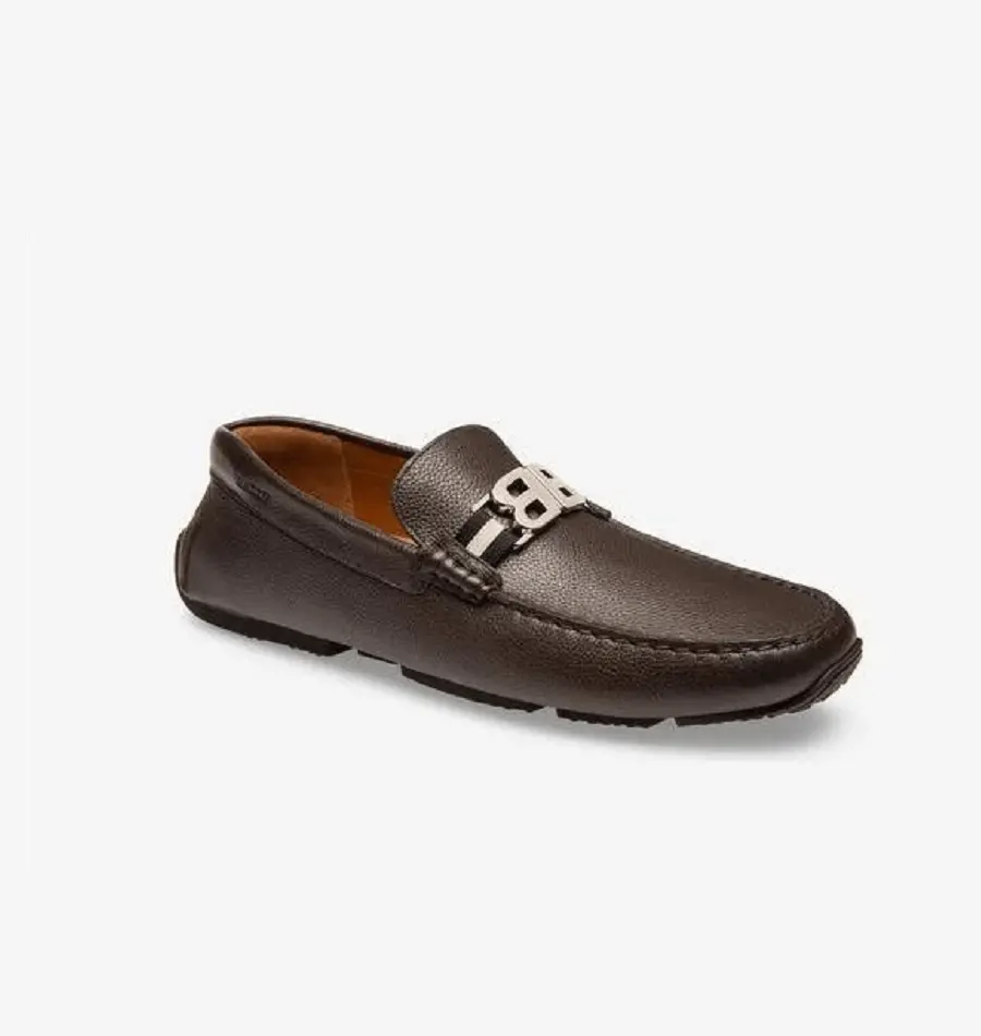 Giày Bally Pitaval Brown Leather Loafers 'Brown' 6227957 - Ảnh 4