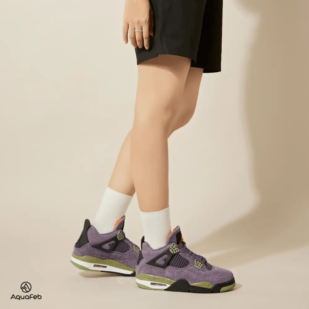 Giày Nike Air Jordan 4 Retro 'Canyon Purple' AQ9129-500 - Ảnh 3
