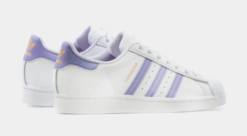Giày Adidas Superstar 'White Light Purple' GX2537 - Ảnh 3