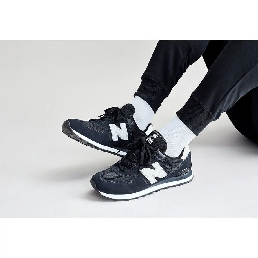 Giày New Balance ML574 EE2 'Black White' ML574EE2 - Ảnh 4