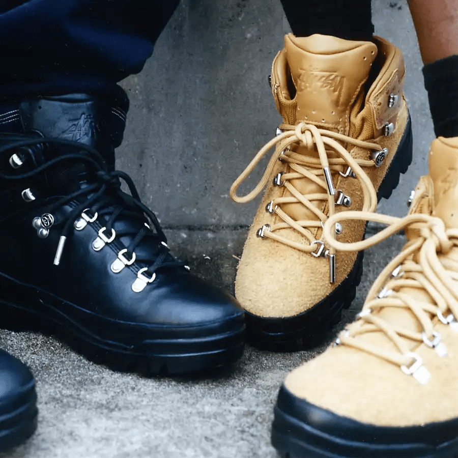 Giày Timberland World Hiker Boots 'Stussy Wheat' A5ZMK231 - Ảnh 6