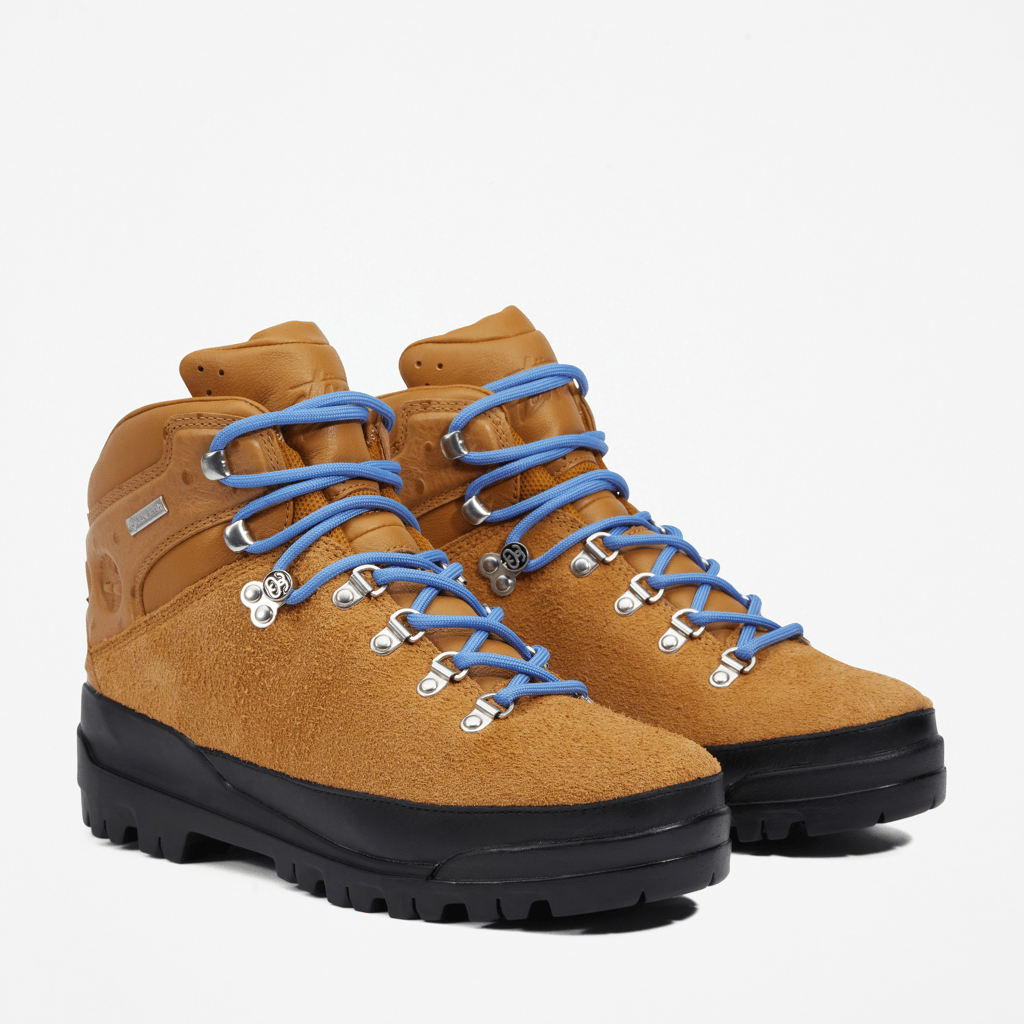 Giày Timberland World Hiker Boots 'Stussy Wheat' A5ZMK231 - Ảnh 3