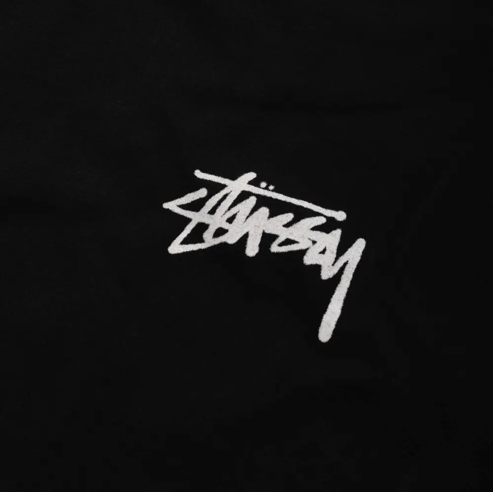 Áo Stussy Burning Stock T-shirt 'Black' - Ảnh 4