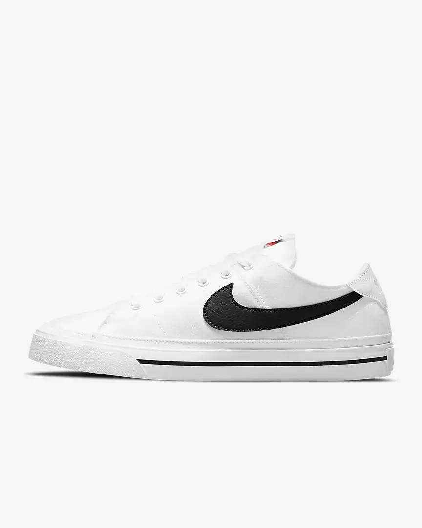 Giày Nike Court Royale Ac Canvas 'White/Black' Cd5405-100 - Ảnh 5